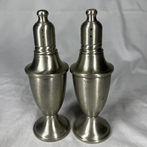 Pewter salt pepper - pewter, &