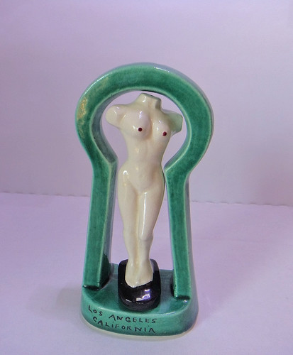 Vintage nude keyhole salt - vintage,