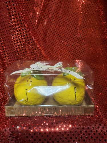 Rae dunn lemon salt and - lemon, pepper