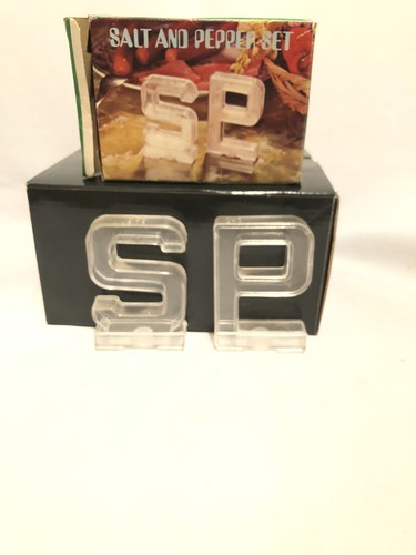 Letters and salt - s,