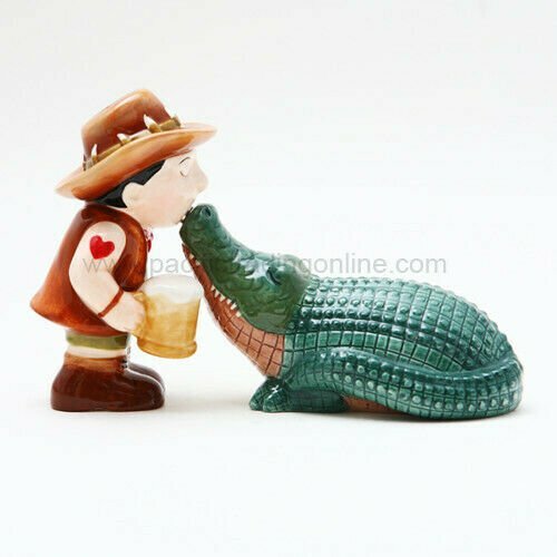 Croc crocodile and outback - and,