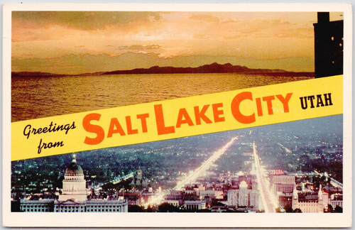 Greetings from salt lake - salt, city