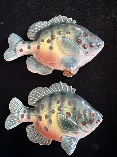 Vintage fish salt - fish, s&p