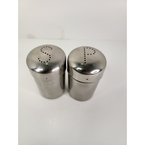 Vintage stainless steel - steel, salt