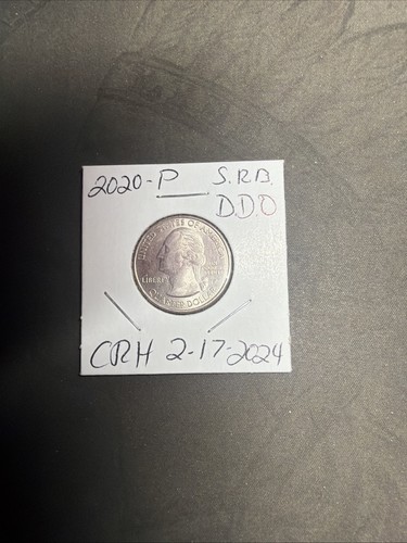 Double die obverse - "double, 2020-p