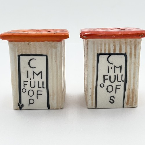 Vintage salt and pepper - salt,