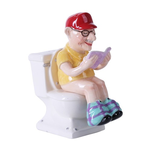 Grandpa sitting the throne - grandpa,
