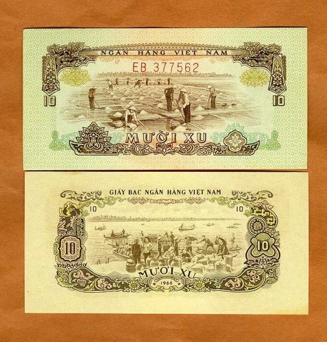 South vietnam xu - south,