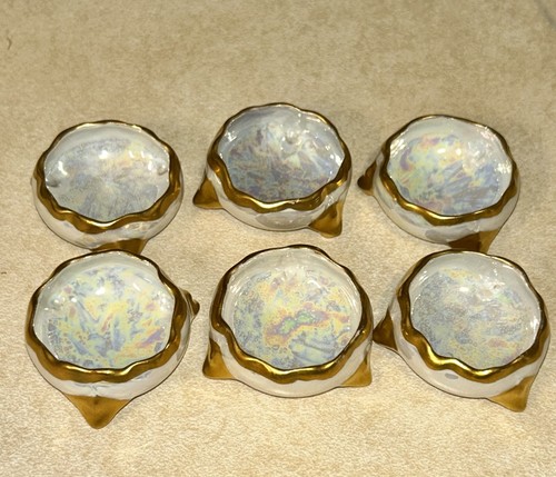 Antique lusterware footed - antique,