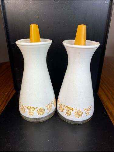 Vintage pyrex butterfly - pyrex, gold